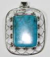 Turquoise Pendant P170 - Click Image to Close